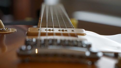 Close-up of guitar