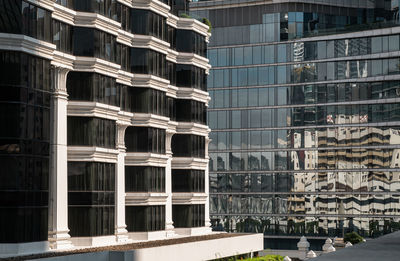 Buildings in city