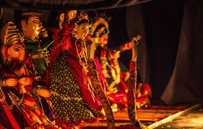 Puppet show in india