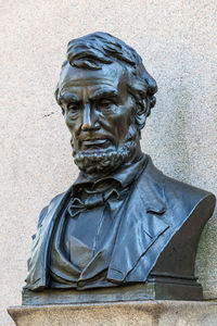 Close-up of statue
