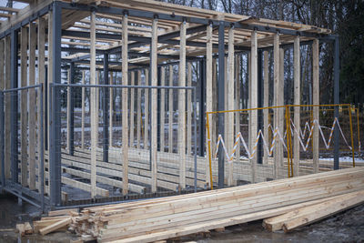 View of construction site