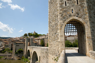 View of historic building against sky