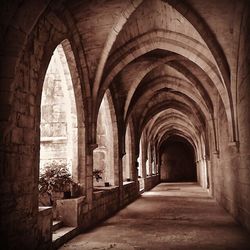 Interior of historic building