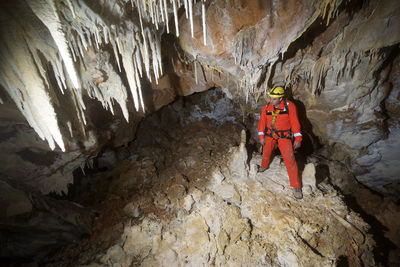 Caving in spain