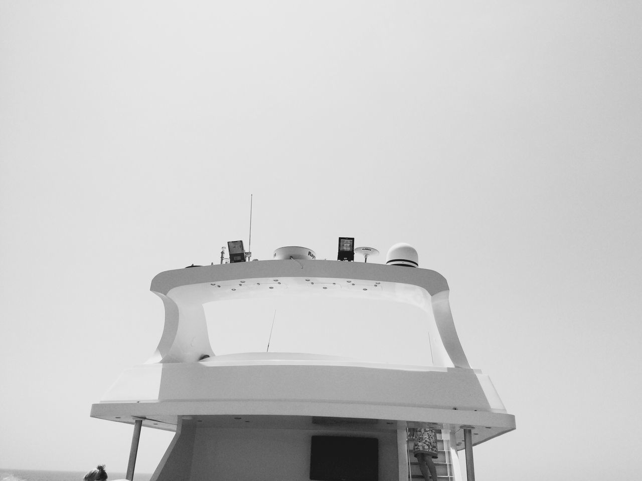 VIEW OF TOWER AGAINST CLEAR SKY