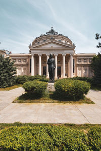 View of historical building