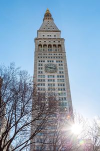 Low angle view of building against sky