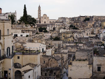 Buildings in a city