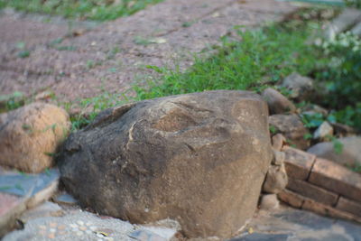 Close-up of rock