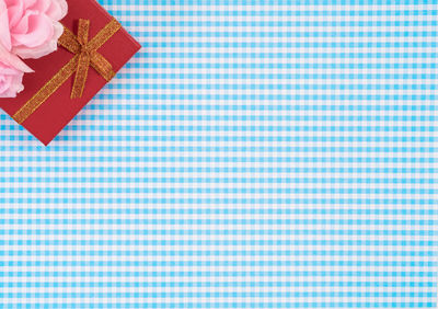 Directly above shot of paper with umbrellas