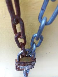 Close-up of chain
