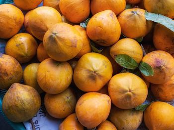 Full frame shot of fruits for sale at market stall