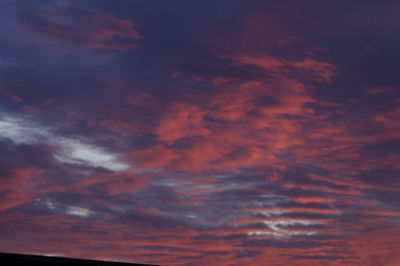 Low angle view of dramatic sky