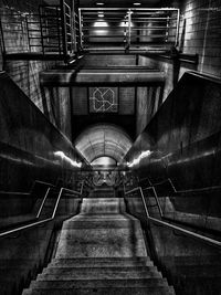 Low angle view of staircase