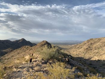 Panoramic view of landscape against sky