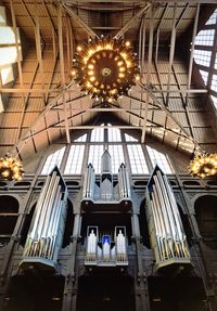 Interior of church