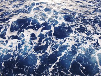 Full frame shot of rippled water