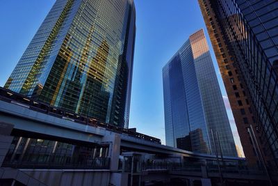 Low angle view of modern building