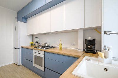 Interior of kitchen at home