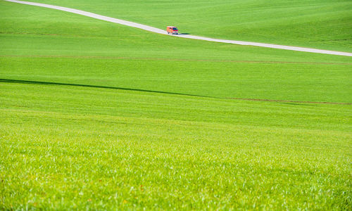 Scenic view of golf course