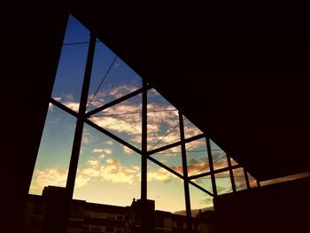 Low angle view of building against sky