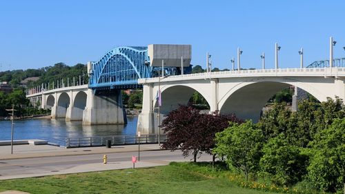 The market street bridge, officially referred to as the john ross bridge.