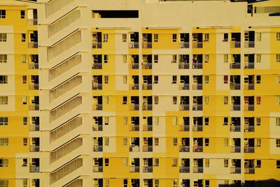 Low angle view of residential building