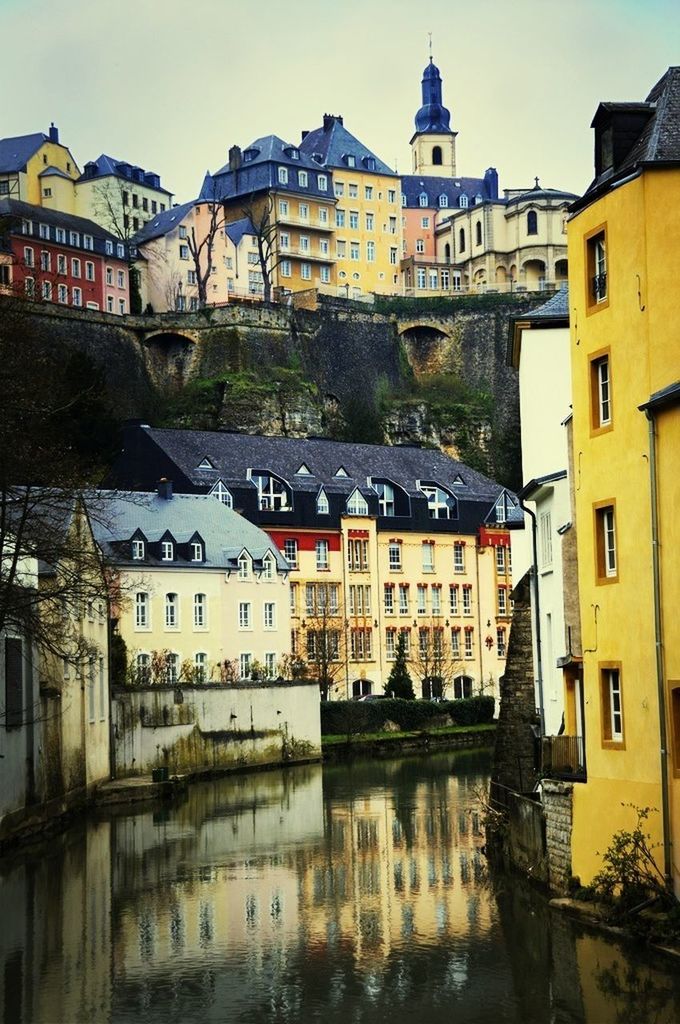 Luxembourg ( Grund ) winter days