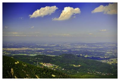 Scenic view of cloudy sky