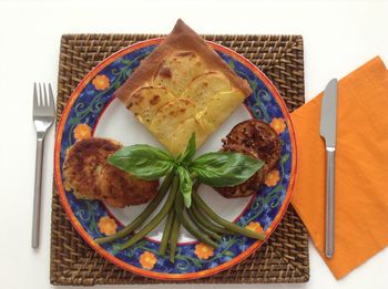 Close-up of food on plate