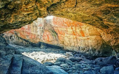 Rock formations on rock formation