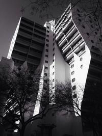 Low angle view of buildings against sky