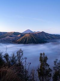 Landscape of mount bromo indonesia