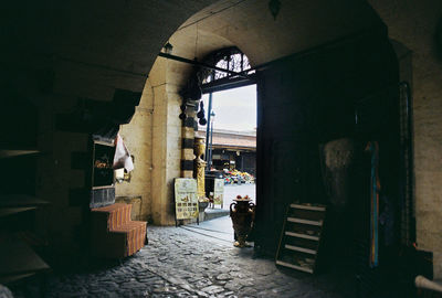 Archway seen from corridor