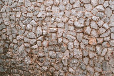 Nature river stone rock wall .retaing wall .stone feature wall