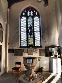 Interior of cathedral