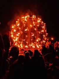 Crowd at music concert
