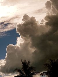 Scenic view of dramatic sky