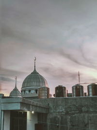 Cathedral against sky during sunset