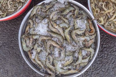 Close-up of food on table