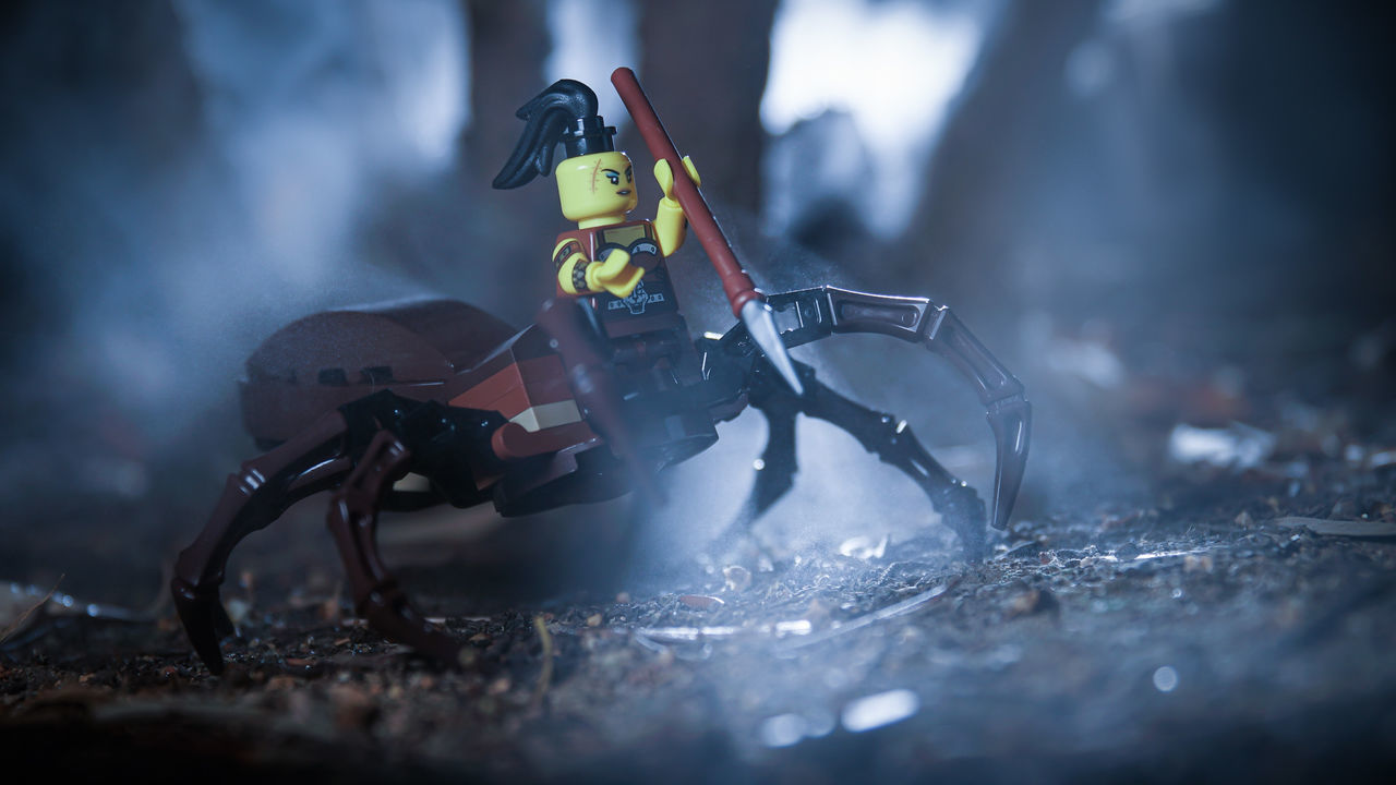 sports, screenshot, adult, darkness, one person, nature, helmet, activity, headwear, selective focus, smoke, outdoors