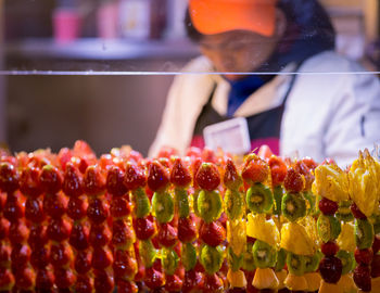 Close-up of food for sale in store