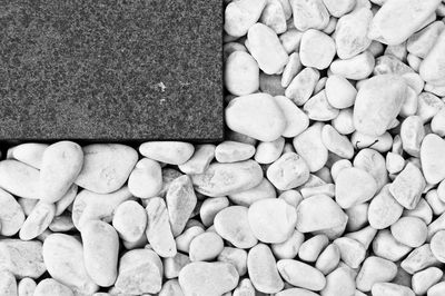 Full frame shot of stones