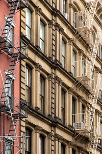 Low angle view of building in city