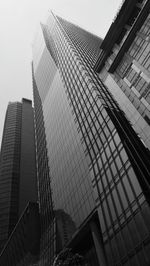 Low angle view of skyscrapers