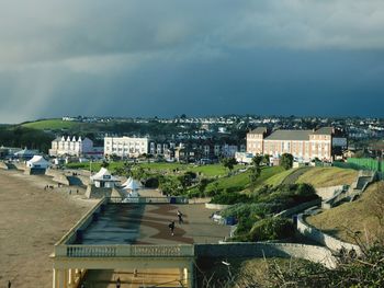 Barry island parade townscape