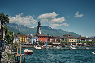 Ascona from little private harbor