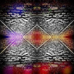 Full frame shot of illuminated lights at night