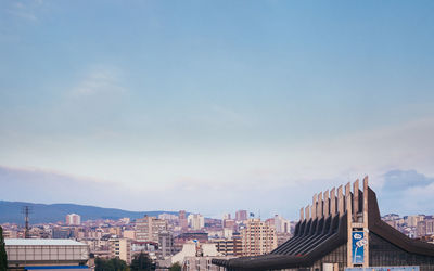 Cityscape against sky