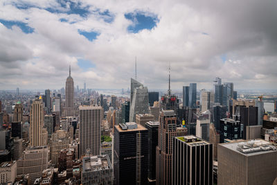 Cityscape against sky